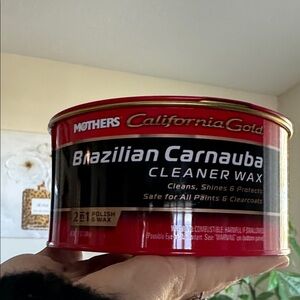 MOTHER California Gold Brazilian Carnauba Cleaner Wax - Red